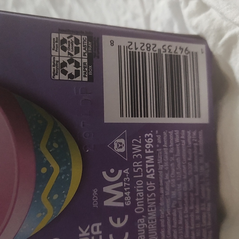 NWT Mattel Magic 8 Ball - Blue, Yellow, and Pink In The Shape Of An Egg Ages 6 + - Picture 6 of 6